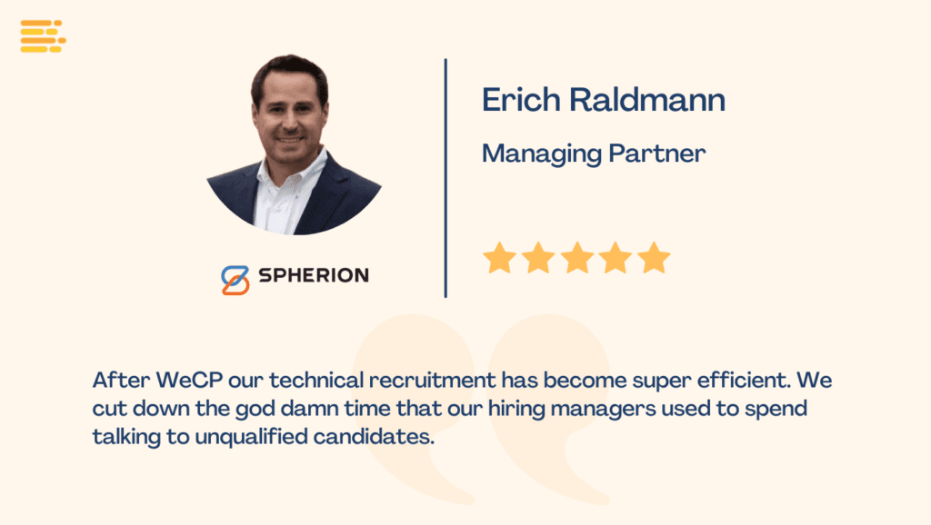 WeCP reviews