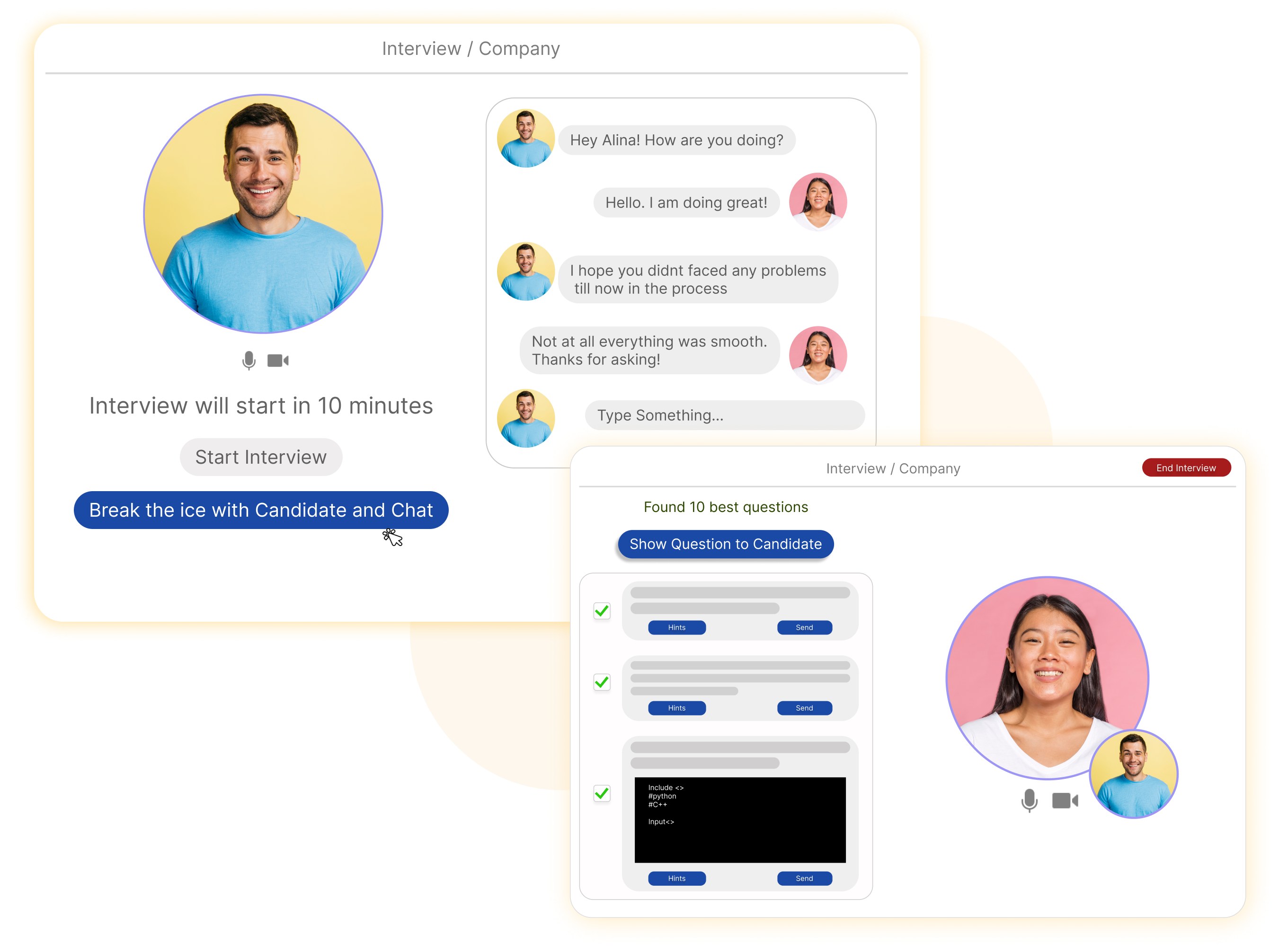 WeCP Interview Platform